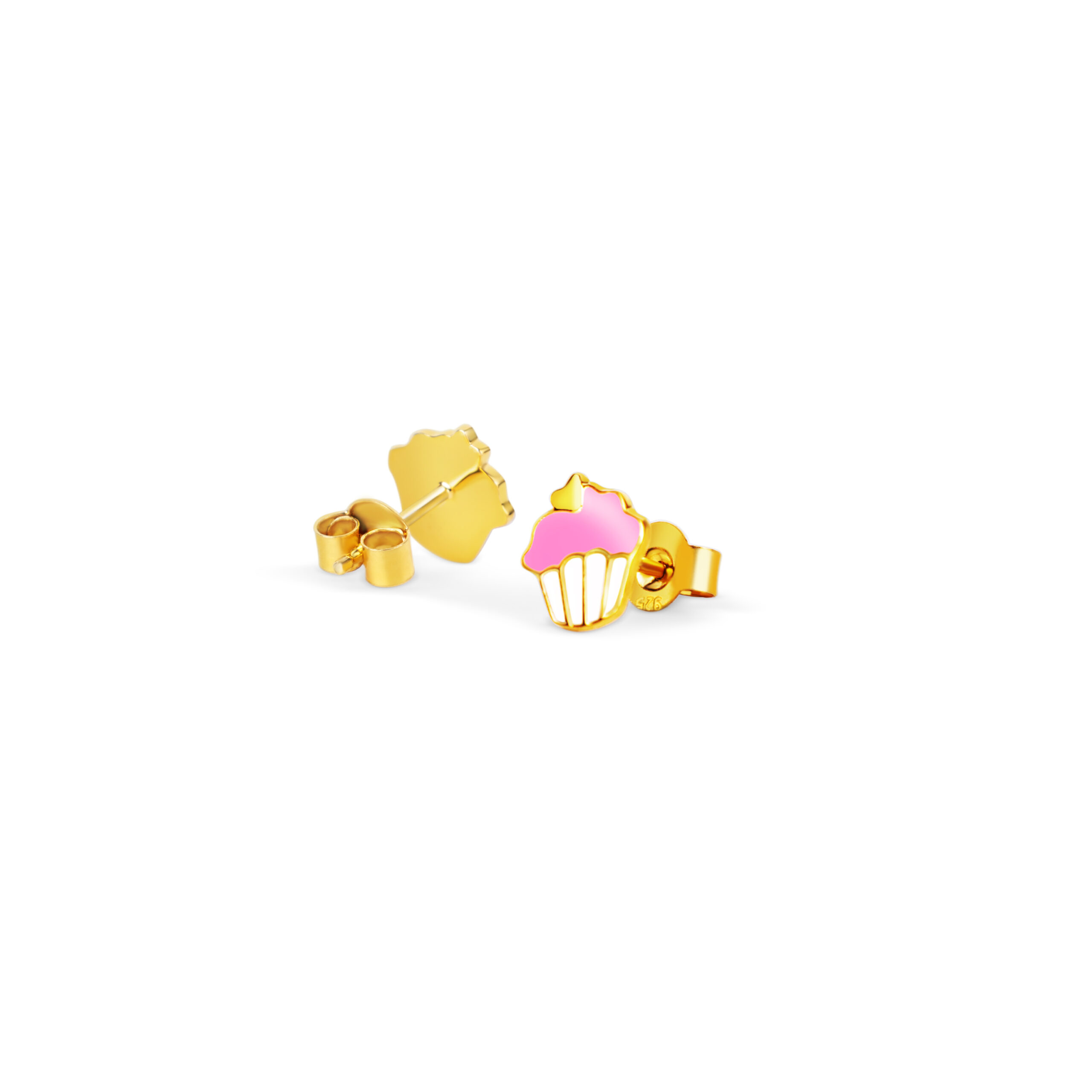 Little cupcake ear studs - Image 5