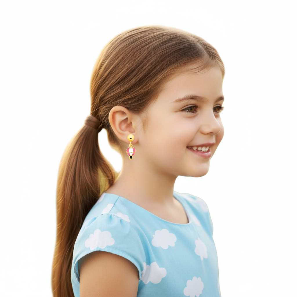 hot air balloon kids Jewelry Set - Image 6